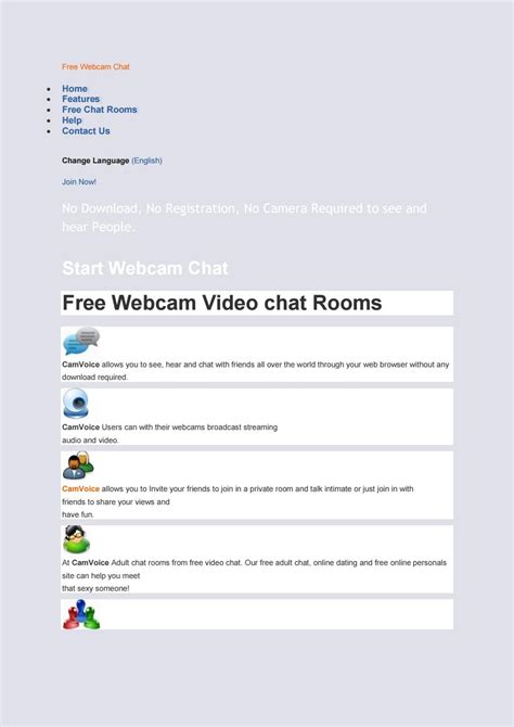 oncam girls|CamVoice Video Chat Rooms